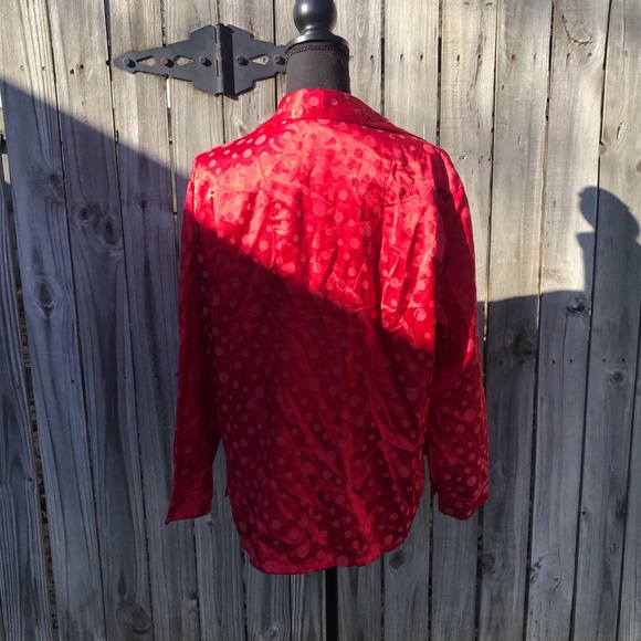 Red small Kathryn button up - Picture 12 of 15